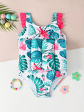 Children's Buoyancy Swimsuit, Girls' Baby Jumpsuit, Quick Drying Belt, Floating, Children's Learning Swimming Equipment