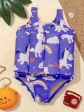 Children's Buoyancy Swimsuit, Girls' Baby Jumpsuit, Quick Drying Belt, Floating, Children's Learning Swimming Equipment (Copy)