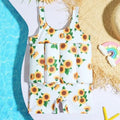 Girls Children's Infant Toddler Buoyancy Swimsuit 2 Piece Set Chiffon Material Wholesale